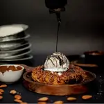 Nutella Kunafe With Ice Cream